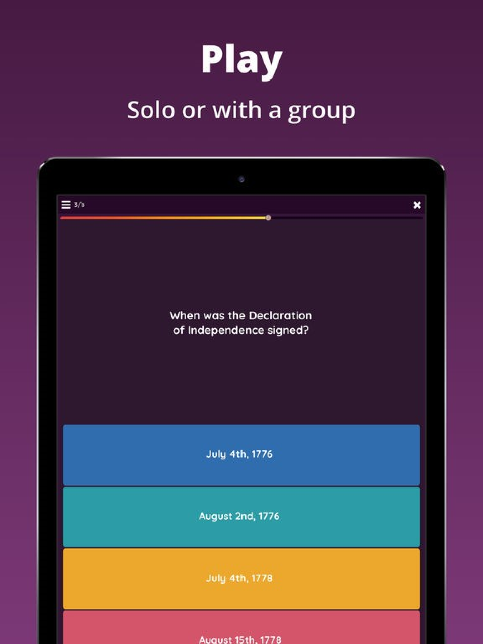 screenshot of Quizizz for Work